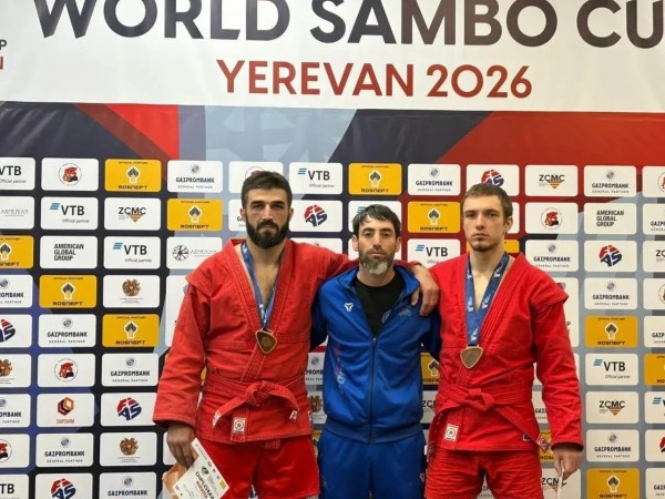 Ставропольские спортсмены стали призерами Кубка мира по боевому самбо