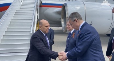 Михаил Мишустин прибыл в Минводы