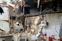 В Зеленокумске произошел пожар в частном доме