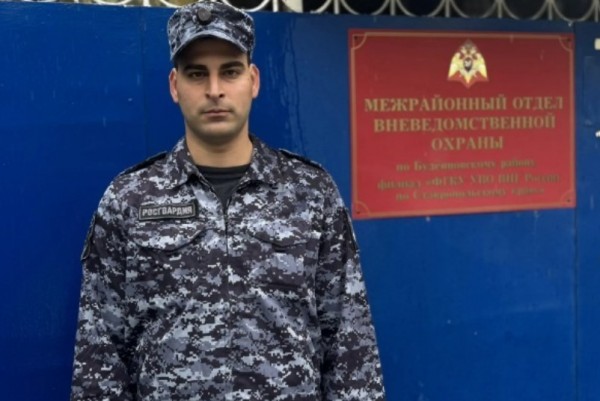 Сотрудник Росгвардии спас отца и дочь, тонувших в реке Кума на Ставрополье