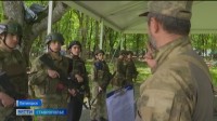 В Пятигорске на Машуке в игре «Зарница» принимают участие более 20 команд