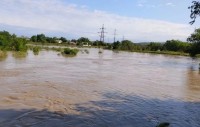 Уровень воды в Калаусе за сутки увеличился почти на три метра Уровень воды в Калаусе за сутки увеличился почти на три метра