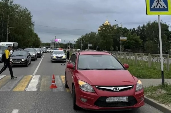 В Ставрополе начинающий водитель сбил пешехода