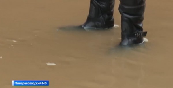 В Минеральных Водах зафиксированы массовые подтопления домов