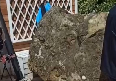 В Кисловодске гигантская глыба едва не придавила мужчину