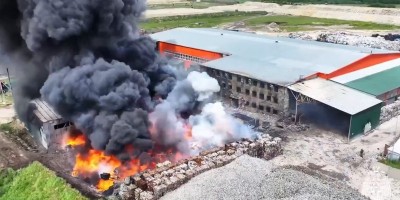 При пожаре на полигоне ТБО на Ставрополье пострадали трое работников