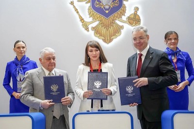 На ПМЭФ подписано соглашение о создании на Ставрополье Курчатовских классов
