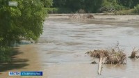 Уровень воды в реке Калаус поднялся за сутки на 20 сантиметров