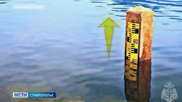 Уровень воды в Калаусе может подняться до опасных отметок Уровень воды в Калаусе может подняться до опасных отметок