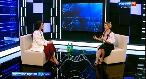 Ставропольская черешня и мороженое привлекли федеральных журналистов