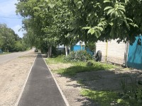 В хуторе Васильевский на Ставрополье появился новый тротуар
