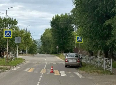 На Ставрополье водитель «Калины» сбил женщину на переходе