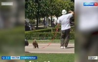 В Кисловодске у фотографа отобрали краснокнижных орлов