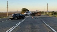 Годовалый ребенок и трое взрослых пострадали в аварии на Ставрополье