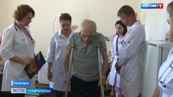 Специалисты пятигорской клиники ФМБА ставят на ноги после сложных травм