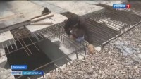 В Пятигорске продолжается активная реконструкция моста над Подкумком