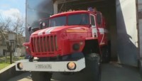 В Михайловске потушен пожар в промышленной зоне