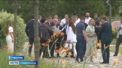 Опыт Ставрополья в развитии городских пространств представили сегодня федеральным гостям Опыт Ставрополья в развитии городских пространств представили сегодня федеральным гостям