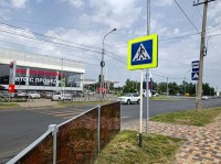 В Ставрополе на Октябрьской улице заработал новый светофор