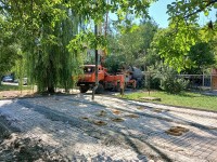 В Георгиевске благоустраивают три детские площадки