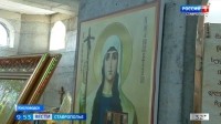 В Кисловодске в строящемся храме святой Нины прошла первая литургия В Кисловодске в строящемся храме святой Нины прошла первая литургия