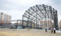 Строительство спорткомплекса с 25-метровым бассейном в Ставрополе планируется завершить к концу года Строительство спорткомплекса с 25-метровым бассейном в Ставрополе планируется завершить к концу года