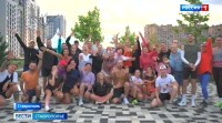 В Ставрополе прошла пробежка с ультратриатлетом Анастасией Тукмачевой
