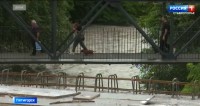 Реконструкция моста через реку Подкумок близится к концу Реконструкция моста через реку Подкумок близится к концу