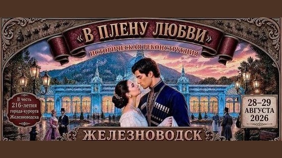 Историю курортного романа «В плену любви» увидят жители и гости Железноводска Историю курортного романа «В плену любви» увидят жители и гости Железноводска