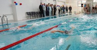Обновленный бассейн открыли в пятигорской школе