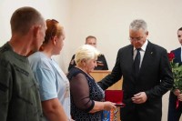 Орден Мужества героически погибшего ставропольского пограничника вручили его семье