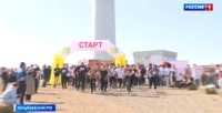 Массовый забег среди ветряных установок устроили на Ставрополье Массовый забег среди ветряных установок устроили на Ставрополье